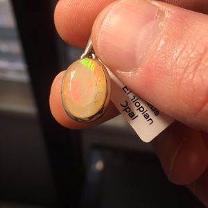 Ethiopian precious Opal pendant
